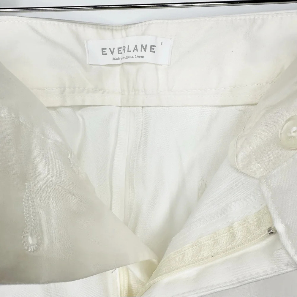 - Everlane Limited Release The Wide Leg Structure Pants Size 8 - Picture 4 of 9